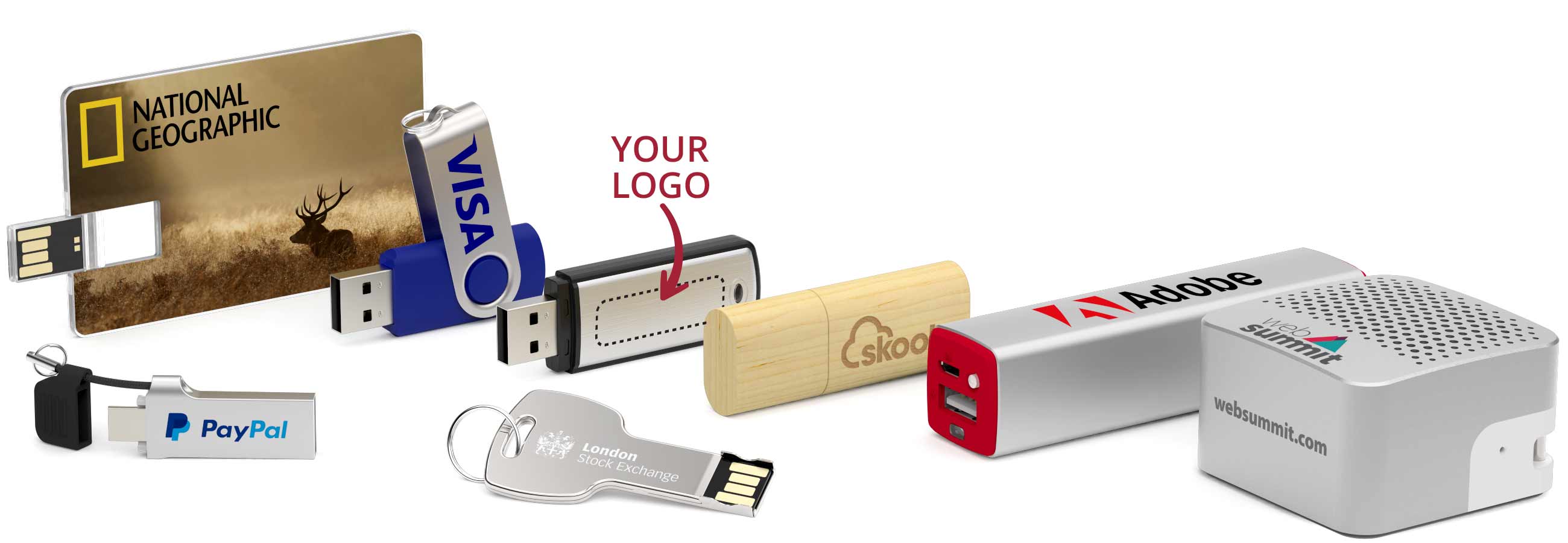 flash drives branded
